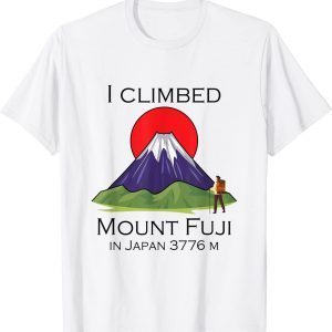 Climbing Mount Fuji 2022 Shirt