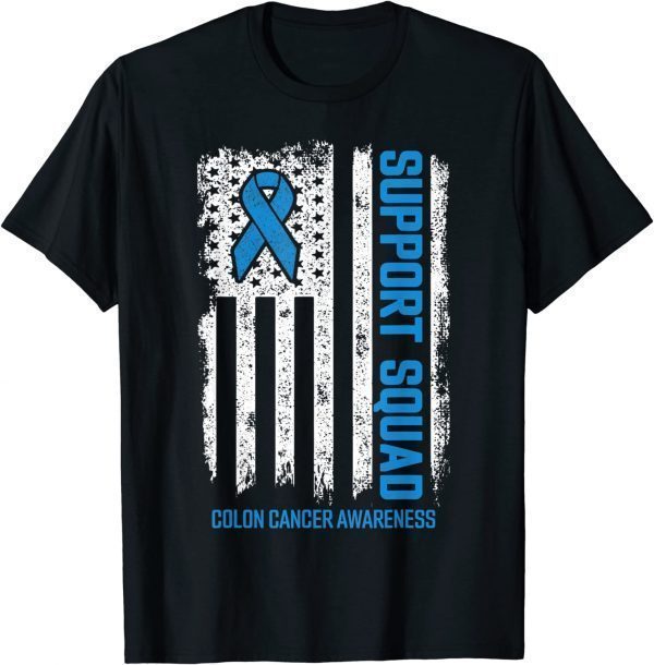 Colon Cancer Support Squad Colon Cancer Awareness Classic Shirt