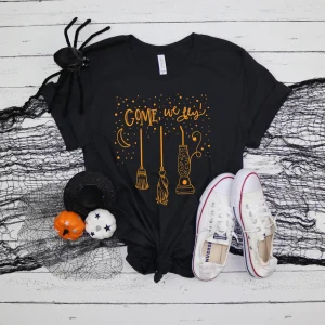 Come We Fly Hocus Pocus Halloween Classic Shirt