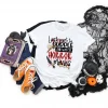 Cuddle and watch horror movies Halloween Classic Shirt