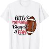 Cute Matching Football Family Little Nephew Biggest Fan 2022 Shirt
