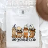Dead Inside But Spiced Spooky Creepy Halloween Fall 2022 Shirt