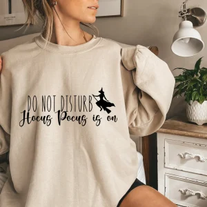 Do Not Disturb Hocus Pocus is On Hocus Pocus Halloween Classic Shirt