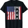 Donald Trump Maga American Flag Vote Trump 2024 Limited Shirt
