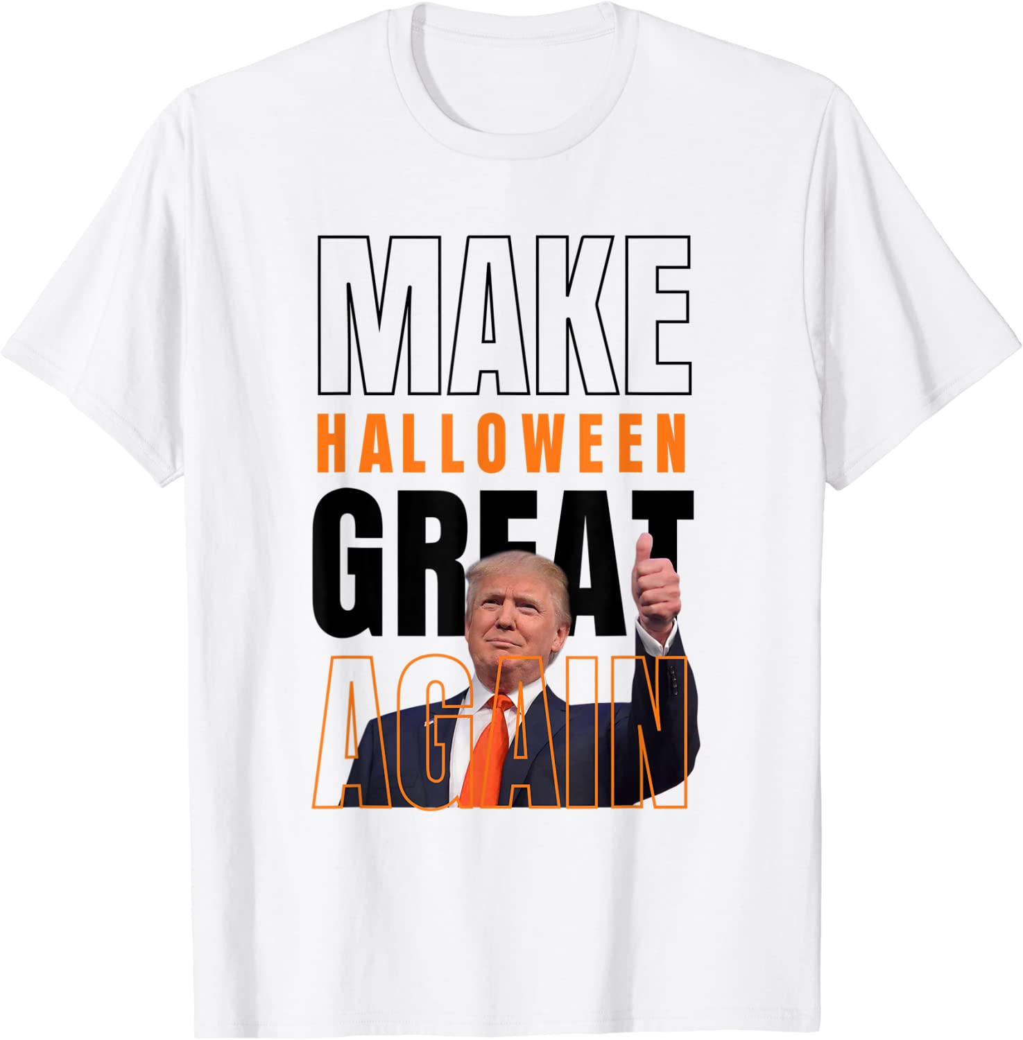 Donald Trump Make Halloween Great Again Halloween Costume T-Shirt