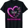 Dragonfly Pink Ribbon Warrior Breast Cancer Awareness Classic Shirt
