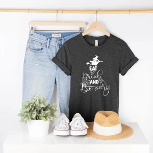 Eat Drink and be Scary Halloween 2022 Shirt
