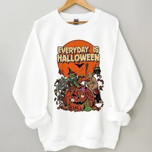 Everyday is Halloween Pumpkin Spooky Season Halloween Classic Shirt