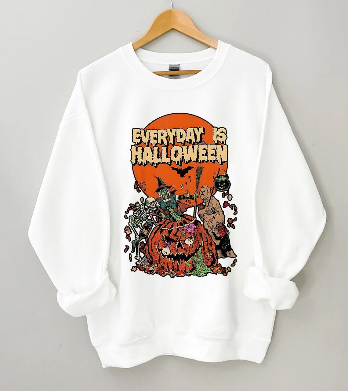 Everyday is Halloween Pumpkin Spooky Season Halloween Classic Shirt