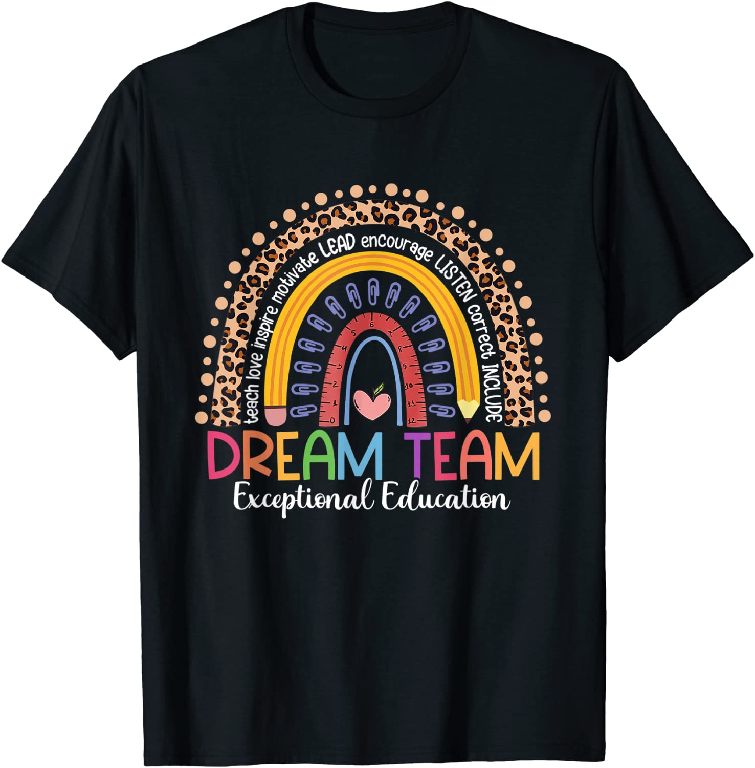 Exceptional Education Rainbow SPED Teacher Back To School 2023 Shirt