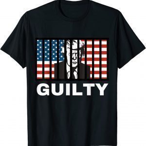 FBI raids Trump's mansion GUILTY Anti-Trump American Flag Political 2022 Shirt