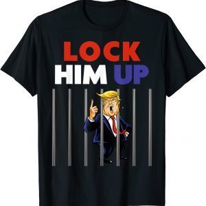 FBI raids Trump's mansion Lock Him Up - Anti Trump Political 2022 Shirt