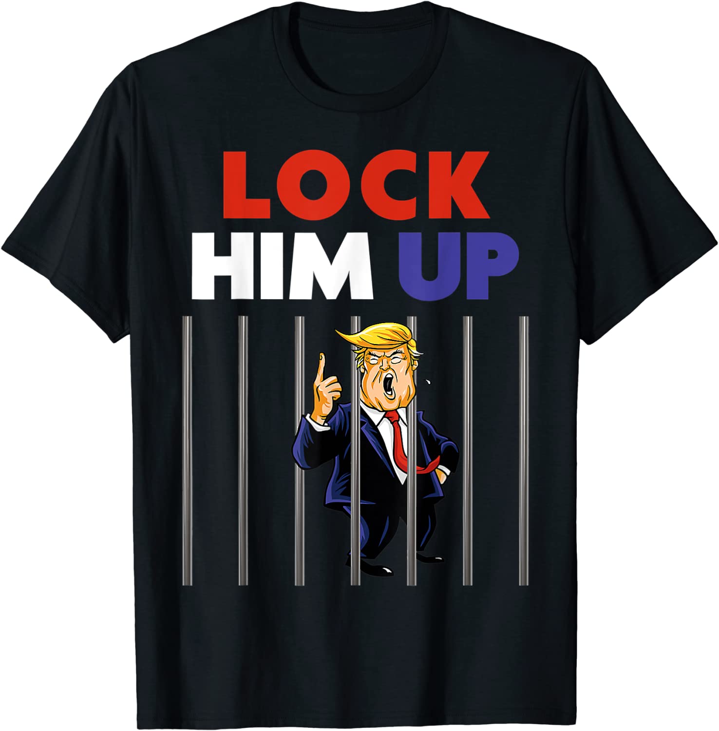 FBI raids Trump's mansion Lock Him Up - Anti Trump Political 2022 Shirt