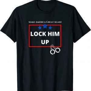 FBI raids Trump's mansion Lock Him Up - Anti Trump Political Trump for Prison Classic Shirt