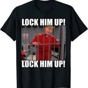 FBI raids Trump's mansion Lock Him Up! (Trump Orange Jumpsuit) Classic Shirt