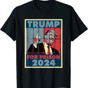 FBI searches Trump's house Prison Trump for Prison 2024 Trump For Jail T-Shirt