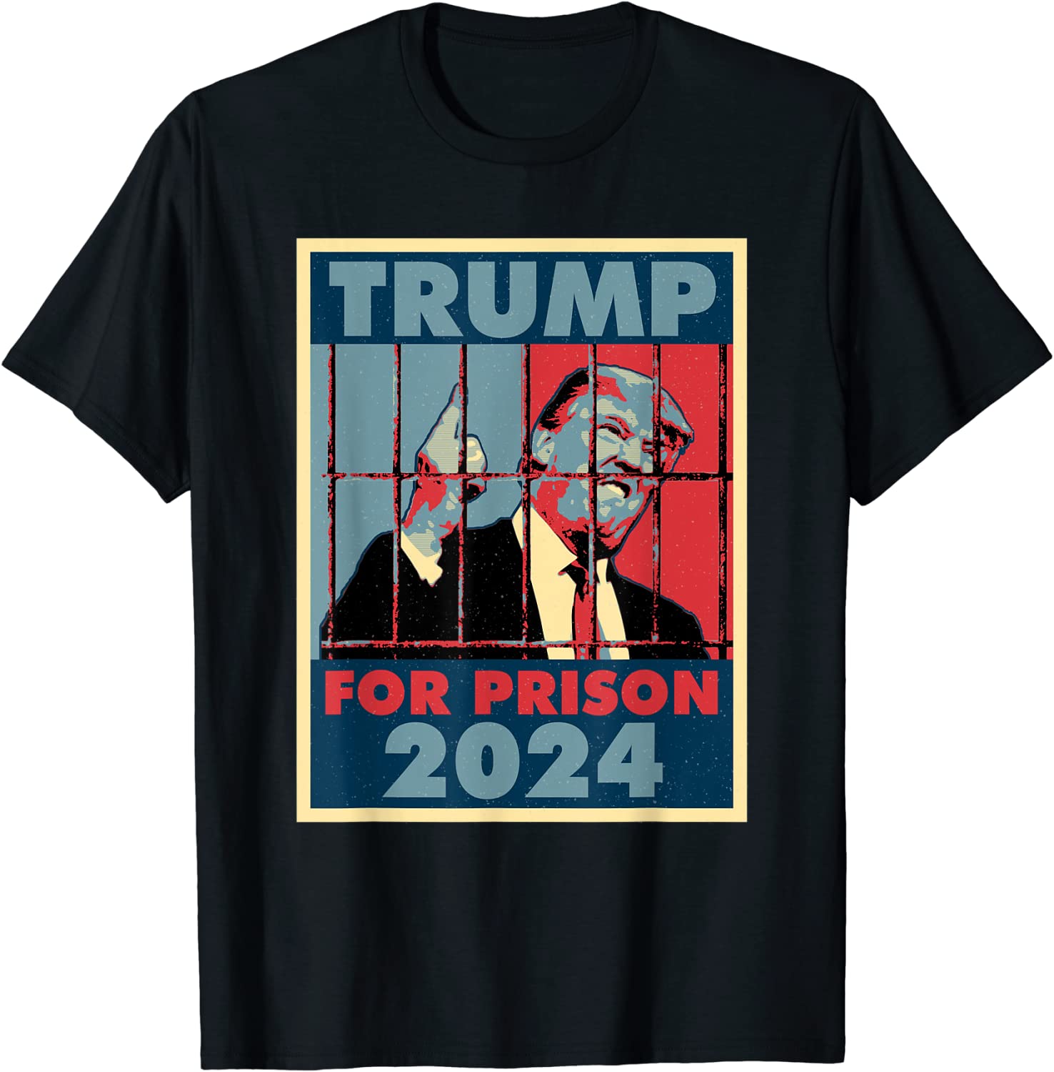 FBI searches Trump's house Prison Trump for Prison 2024 Trump For Jail T-Shirt