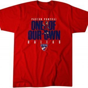 FC Dallas: Paxton Pomykal One of Our Own 2022 Shirt