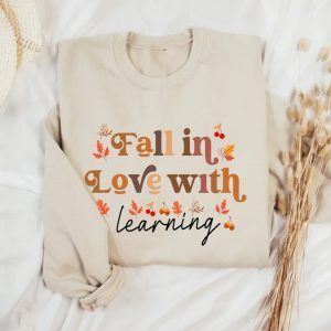 Fall In Love With Learning Halloween Classic Shirt