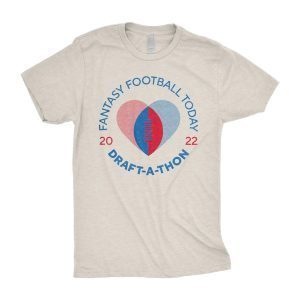 Fantasy Football Today 2022 Draft-A-Thon T-Shirt