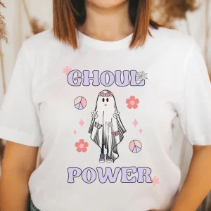 Flower Ghost Halloween 2023 Shirt