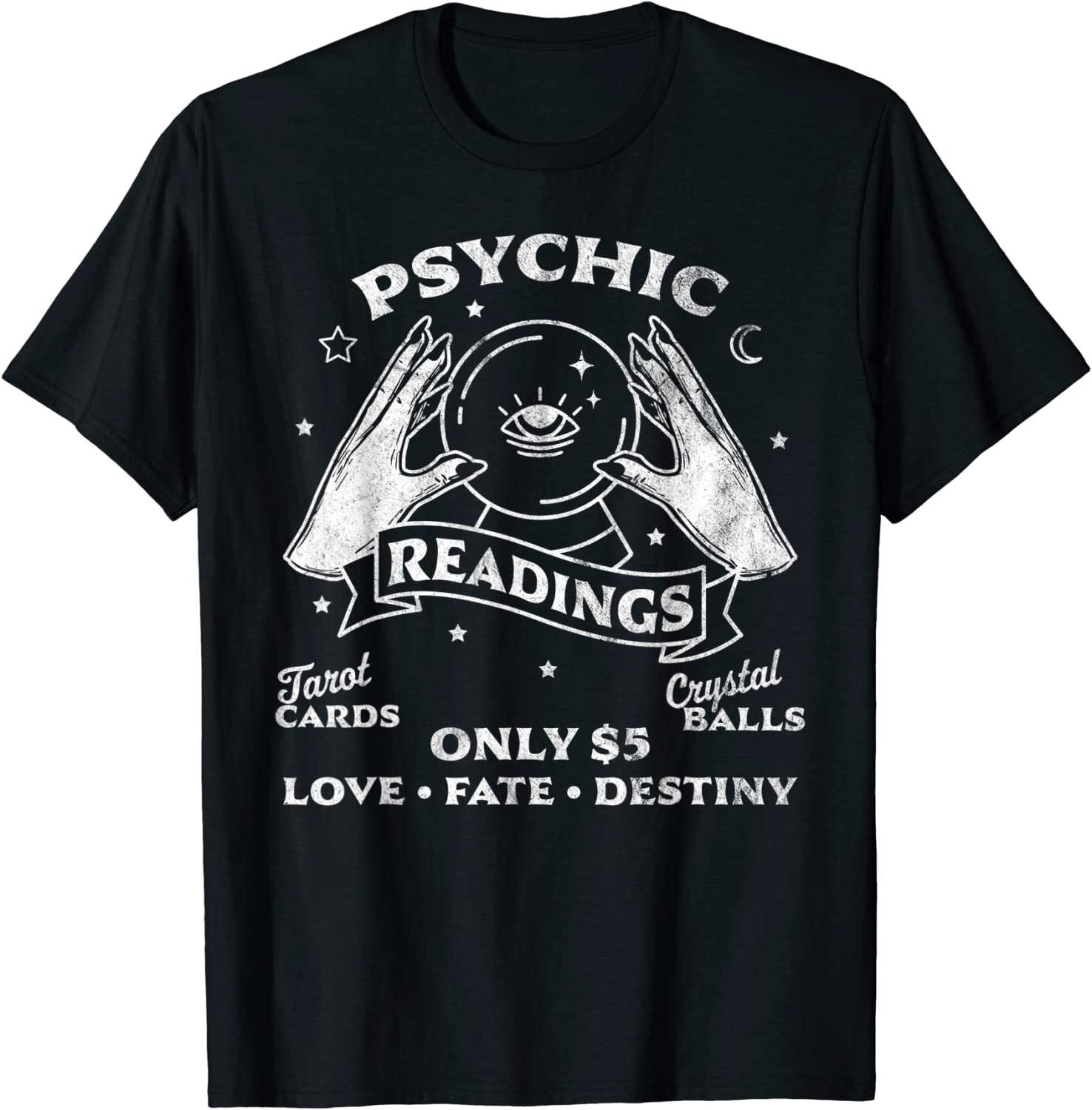 Fortune Teller Psychic Readings Tarot Crystal Ball Vintage 2022 Shirt