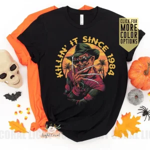 Freddy Krueger Killing It Since 1984 Halloween Limited Shirt