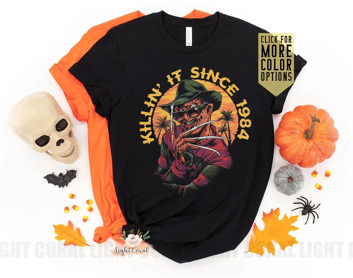 Freddy Krueger Killing It Since 1984 Halloween Limited Shirt