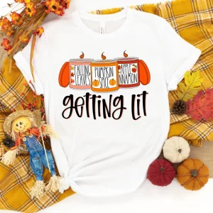 Getting Lit fall Halloween 2022 Shirt
