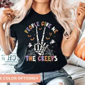 Give Me The Creeps Halloween Classic Shirt