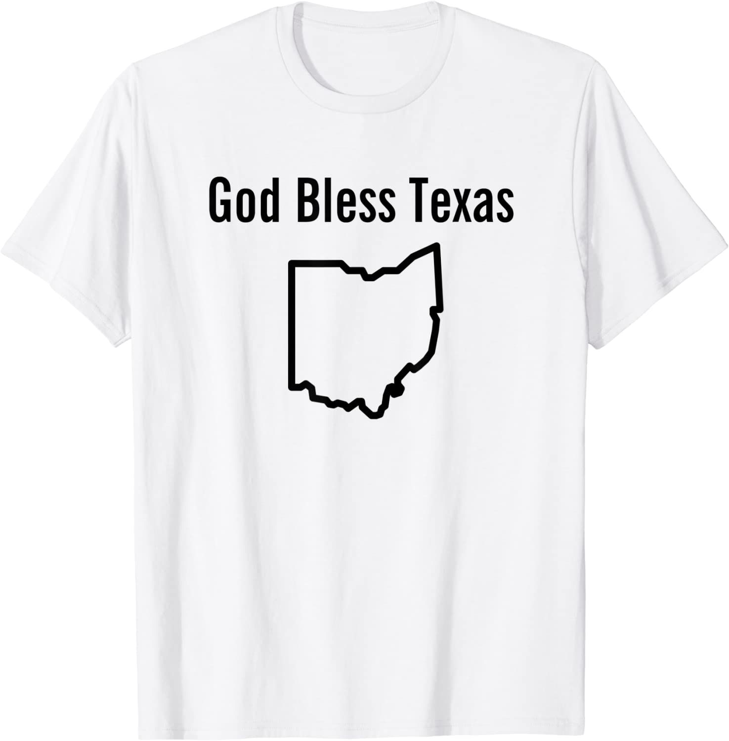 God Bless Texas Ohio 2022 Shirt