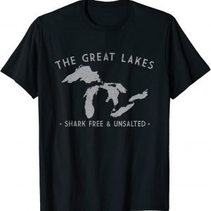 Great Lakes Shark Free And Unsalted 2022 Shirt