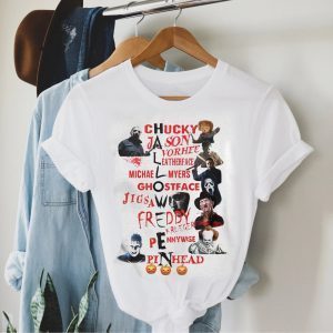 Halloween Chucky Jason Voorhees Leatherface Michael Myers Ghostface 2022 Shirt