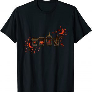 Halloween Coffee Latte Cottagecore Fall Outfit Autumn Spooky Classic Shirt
