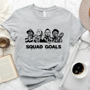 Halloween Horror Squad Goals 2022 Shirt