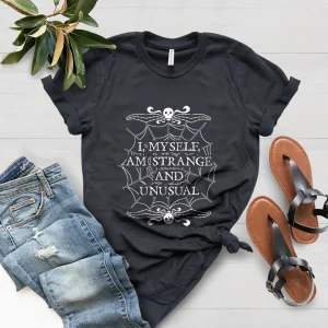 Halloween I Myself Am Strange And Unusual 2022 Shirt