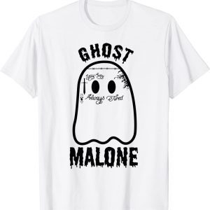 Halloween Spooky Season Fall Season Cute Ghost Malone 2022 Shirt