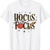 Halloween Teacher Hocus Focus Pumpkin Spooky Season Tee Shirt