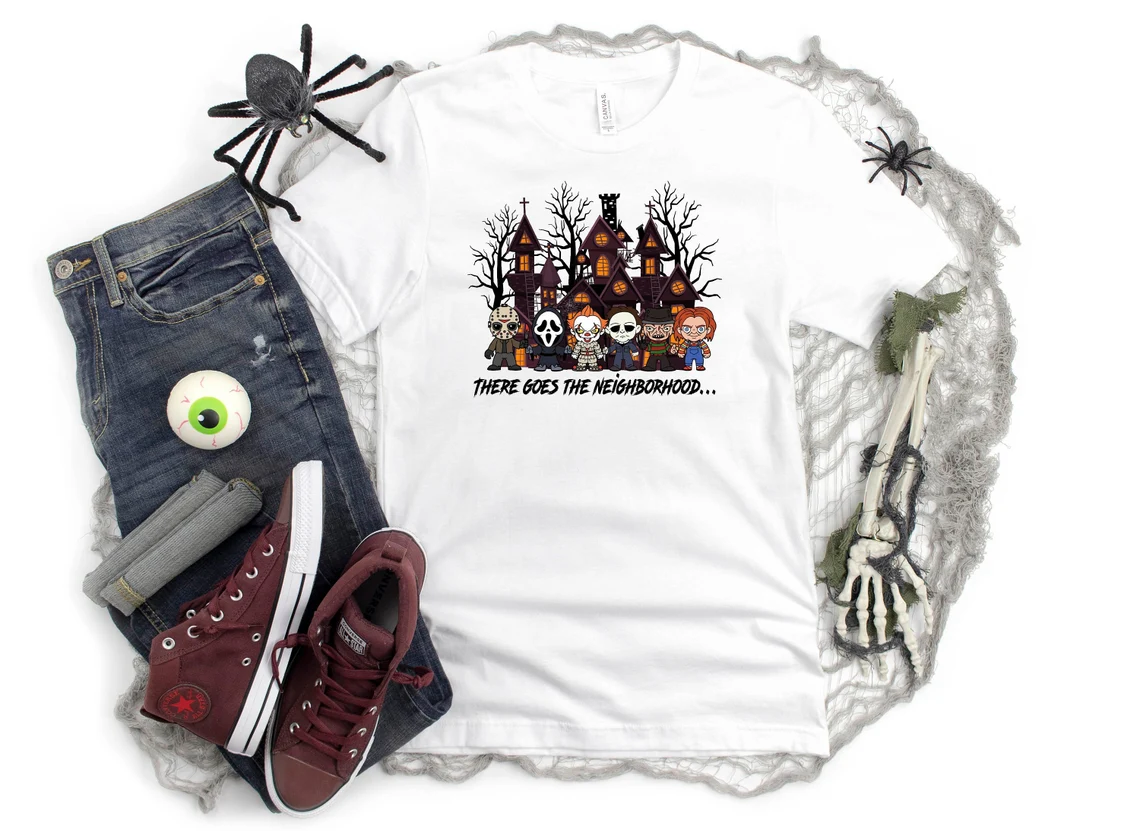 Halloween There Goes The Neighborhood 2023 Shirt