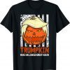 Halloween Trumpkin Vintage US Flag 2022 Shirt
