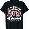 Happy First Day Of School Music Teacher 2022 Shirt