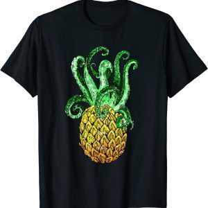 Hawaiian Octopus Pineapple Aloha Beach Hawaii Summer Classic Shirt