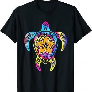 Hawaiian Tie Dye Sea Turtle 2023 Shirt