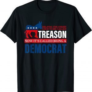 Helping The Enemy Used To Be Called Treason Apparel Classic Shirt