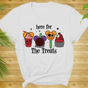 Here For the treat Halloween 2022 Shirt