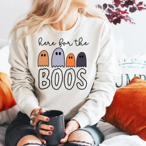 Here for the Boos Halloween Classic Shirt