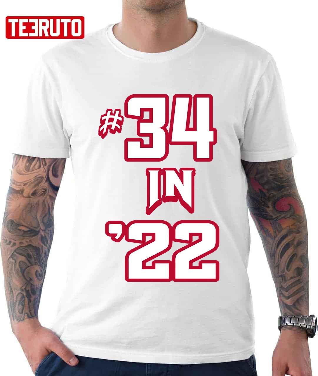 Herschel Walker Senate Georgia 34 In ’22 Limited Shirt