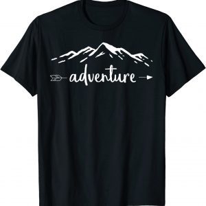 Hiking Nature Hike Hiker Outdoor Mountain Adventure T-Shirt