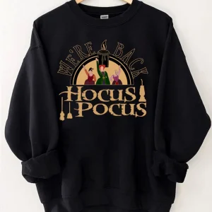 Hocus Pocus 2 Sanderson Sisters We Are Back 2022 Shirt