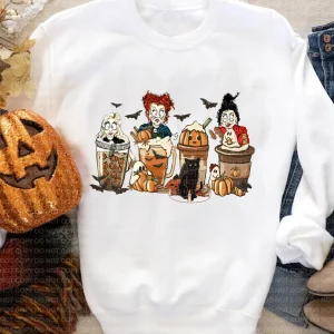 Hocus Pocus Coffee Pumpkin Spice Latte Halloween 2022 Shirt